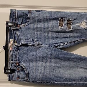 Levi's 503 jeans fits like a size 10
